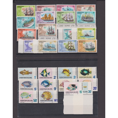 61 - Commonwealth mint selection on cards with many sets including A.A.T. Australia 1950s to 3/-, Birds t... 