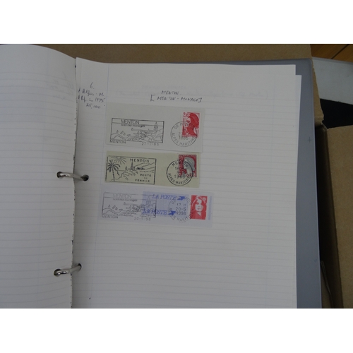 3 - An assortment including GB duplicated ranges from KGVI to QEII, France stamps and post cards etc, co... 