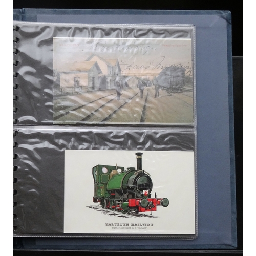 47 - Railways - 1980s (mostly) collection of covers & cards in album incl FD, Special Cancels, etc, from ... 