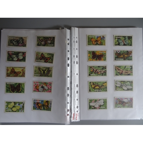 61 - A collection of seven complete trade and cigarette card sets in good condition including Aeroplanes ... 