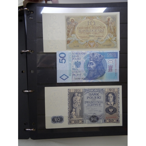 76 - A collection of World banknotes, condition generally above average mainly Twentieth Century, strengt... 