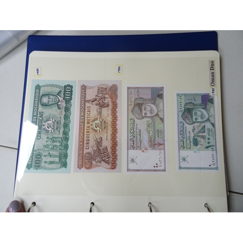 76 - A collection of World banknotes, condition generally above average mainly Twentieth Century, strengt... 