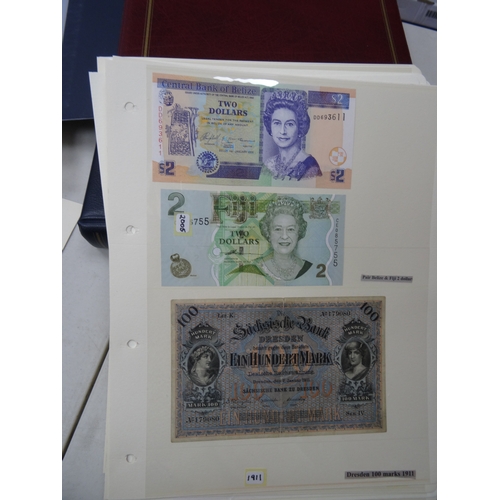 76 - A collection of World banknotes, condition generally above average mainly Twentieth Century, strengt... 