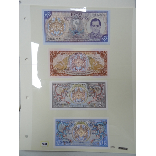 76 - A collection of World banknotes, condition generally above average mainly Twentieth Century, strengt... 