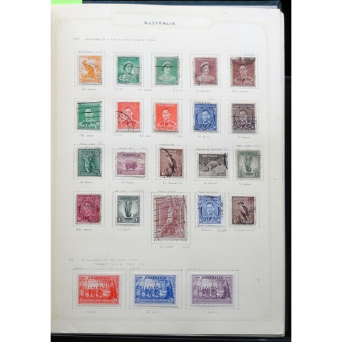 82 - Mint & used collection in springback including 1913-28 to 2/- u, 1937 NSW mint, good range of QEII w... 