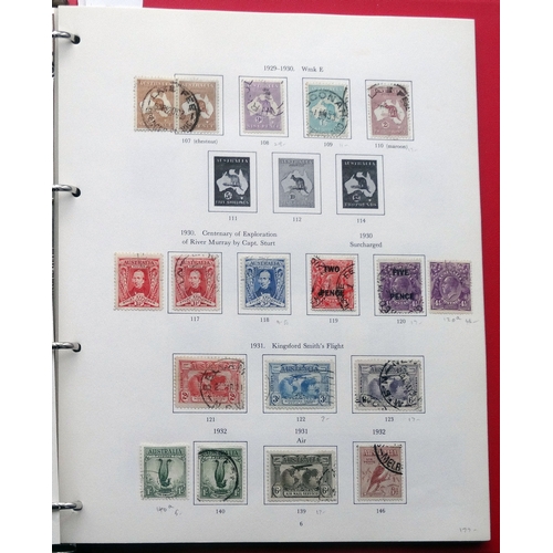 83 - 1913-1969 used collection in printed album including 1913 to 1/-, 1915-28 to 2/-, range of KGV heads... 