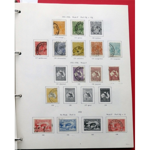 83 - 1913-1969 used collection in printed album including 1913 to 1/-, 1915-28 to 2/-, range of KGV heads... 