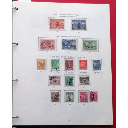 83 - 1913-1969 used collection in printed album including 1913 to 1/-, 1915-28 to 2/-, range of KGV heads... 