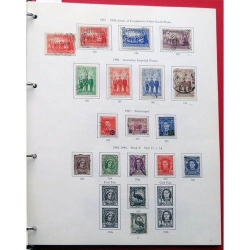 83 - 1913-1969 used collection in printed album including 1913 to 1/-, 1915-28 to 2/-, range of KGV heads... 