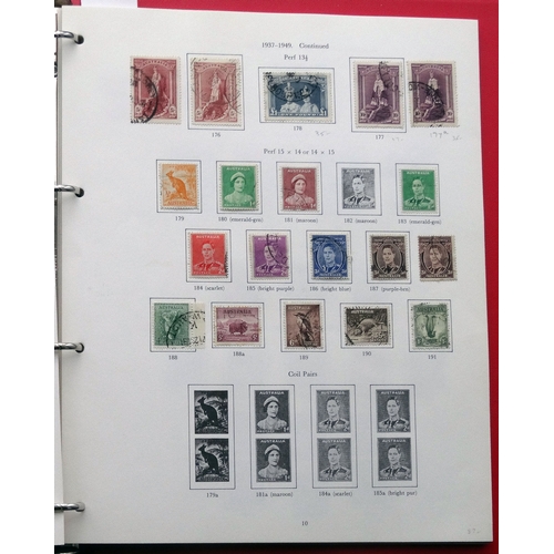 83 - 1913-1969 used collection in printed album including 1913 to 1/-, 1915-28 to 2/-, range of KGV heads... 