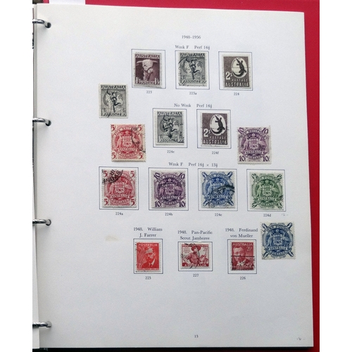 83 - 1913-1969 used collection in printed album including 1913 to 1/-, 1915-28 to 2/-, range of KGV heads... 