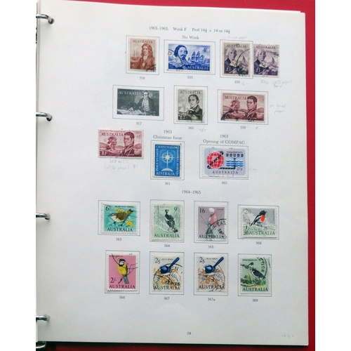 83 - 1913-1969 used collection in printed album including 1913 to 1/-, 1915-28 to 2/-, range of KGV heads... 