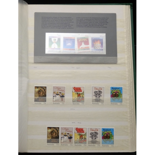 87 - A two volume mint collection from 1980 to 1986, fairly complete including 1981 Wildlife set, 1984 Ma... 