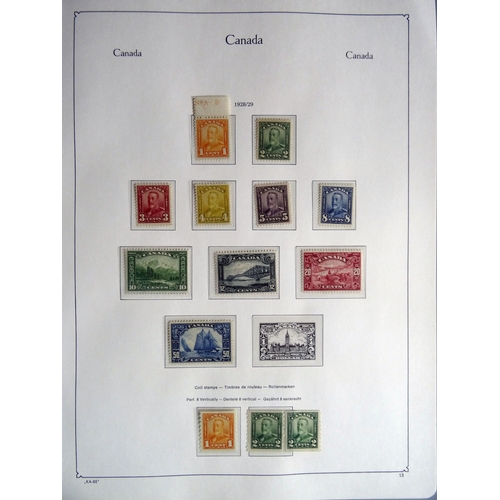 101 - Collection on Kabe pages with QV used to 17c then 1897 to KGVI all mint including KGVI u/m sets, als... 