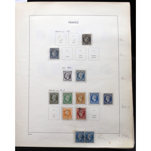 123 - Mint and used collection in Davo album spanning 1849 to 1967 including 1849-50 20c & 25c u, 1853-60 ... 