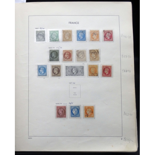 123 - Mint and used collection in Davo album spanning 1849 to 1967 including 1849-50 20c & 25c u, 1853-60 ... 