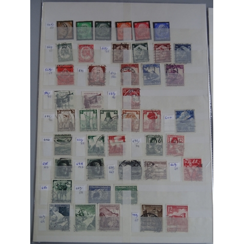 141 - A collection of used 3rd Reich from 1933-45 including Airs to 3dm, Trains, Games etc, condition mixe... 