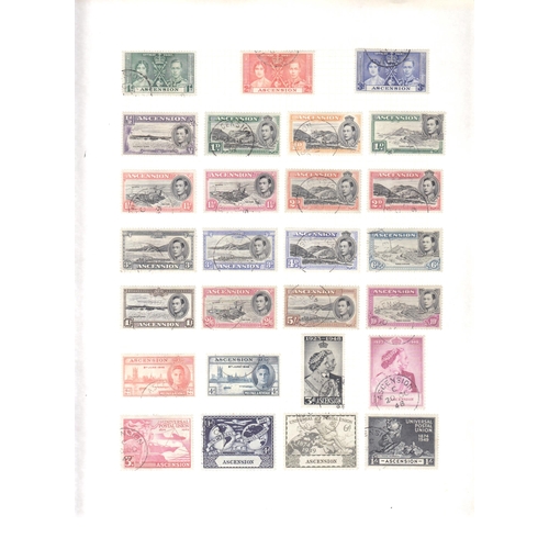 136 - A mainly used KGVI British Commonwealth collection with many complete sets including UPU and RSW set... 