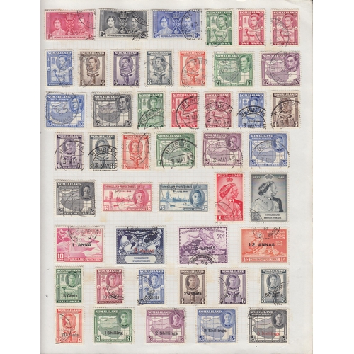 136 - A mainly used KGVI British Commonwealth collection with many complete sets including UPU and RSW set... 