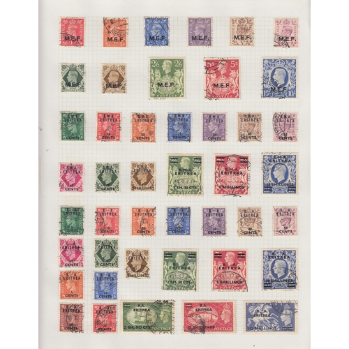 136 - A mainly used KGVI British Commonwealth collection with many complete sets including UPU and RSW set... 