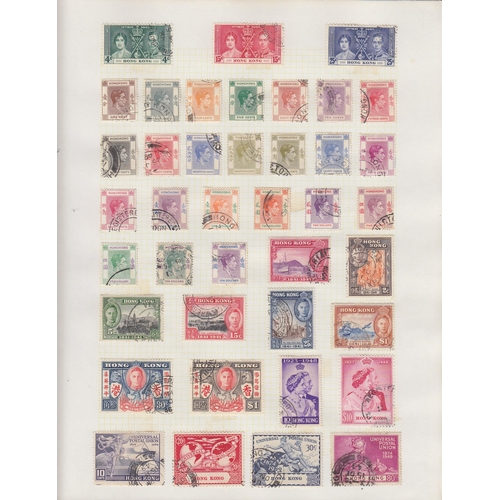 136 - A mainly used KGVI British Commonwealth collection with many complete sets including UPU and RSW set... 