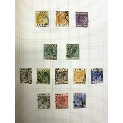 161 - A two volume mint and used Commonwealth collection for Seychelles, BIOT and Cyprus, with a smatterin... 