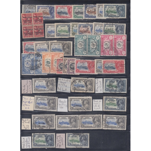 172 - 1935 Silver Jubilee used sets (12) including Australia, Jamaica, New Zealand, Southern Rhodesia and ... 