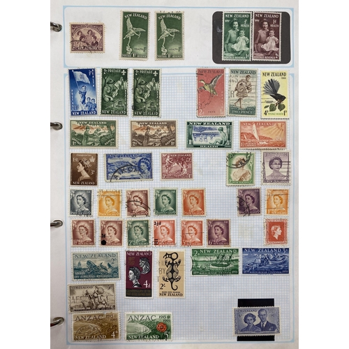 162 - A two volume mint and used World stamp collection, mainly mid period part sets, including used Commo... 