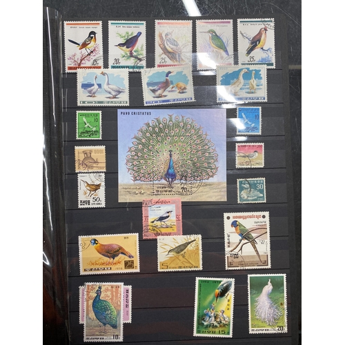 185 - A two volume Birds collection, mint and used mainly mid-modern period, including various sets noted ... 