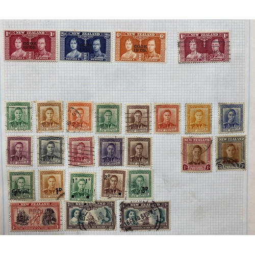 162 - A two volume mint and used World stamp collection, mainly mid period part sets, including used Commo... 