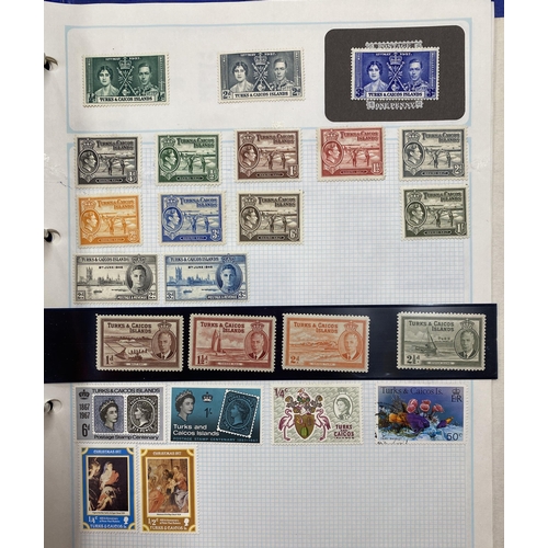 162 - A two volume mint and used World stamp collection, mainly mid period part sets, including used Commo... 