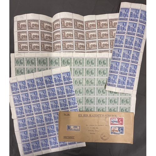 16 - A mint and used World stamp accumulation in albums and loose, all periods, noted mid period Commonwe... 