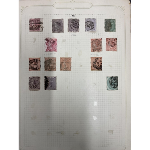 18 - A mint and used GB stamp collection from QV to QEII, condition mixed throughout, noted QV line engra... 