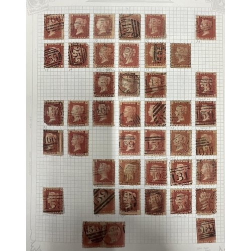 18 - A mint and used GB stamp collection from QV to QEII, condition mixed throughout, noted QV line engra... 