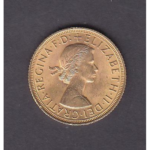 95 - UK 1958 gold full Sovereign, in good condition