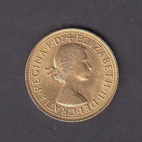 98 - UK 1964 gold full Sovereign, in good condition