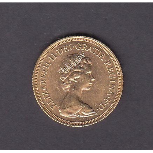 105 - UK 1978 gold full Sovereign, in good condition