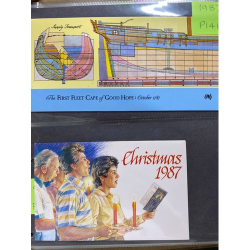 343 - A collection of Australian presentation packs from 1979 to 2010