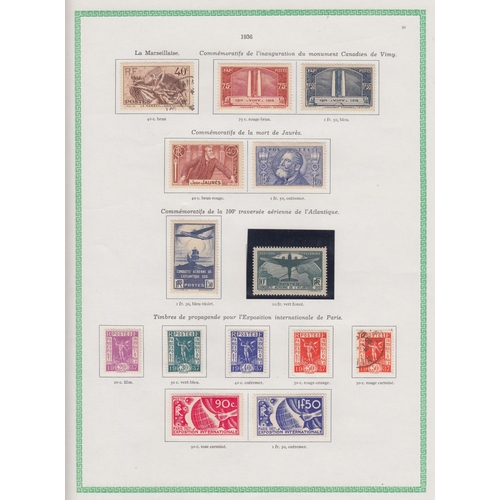398 - A mint and used collection on album pages, including Railway stamps, F.M., Postage Dues, CFA and Air... 