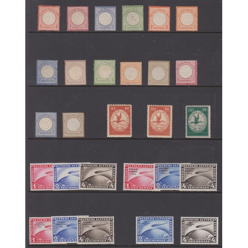 415 - A mint collection from 1872 to 1945, including mint unmounted, mounted and mint no gum, includes sha... 