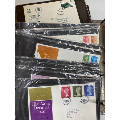 268 - A vast GB FDC collection of over 4500+ covers from 1940s to 2012, in albums and loose, including Roy... 