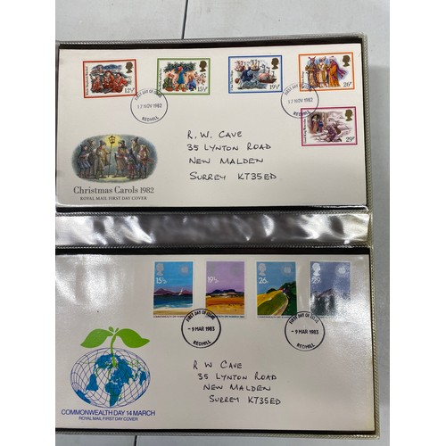 268 - A vast GB FDC collection of over 4500+ covers from 1940s to 2012, in albums and loose, including Roy... 