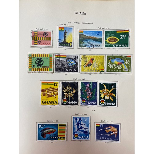 168 - A QEII used collection in five New Age albums, including Mauritius to 10/- and Gibraltar to £1, good... 