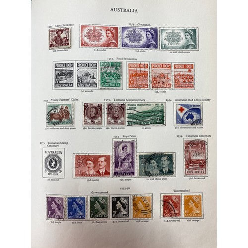 168 - A QEII used collection in five New Age albums, including Mauritius to 10/- and Gibraltar to £1, good... 