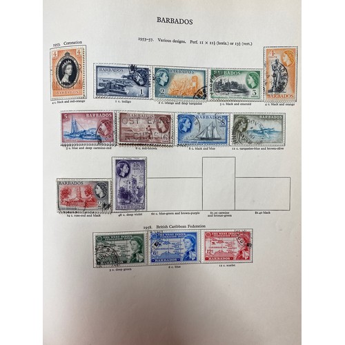 168 - A QEII used collection in five New Age albums, including Mauritius to 10/- and Gibraltar to £1, good... 