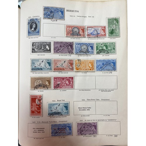 168 - A QEII used collection in five New Age albums, including Mauritius to 10/- and Gibraltar to £1, good... 