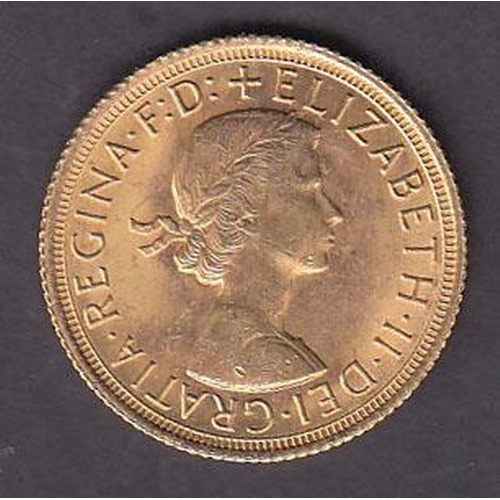 24 - UK 1966 gold full Sovereign, in good condition