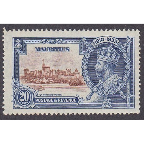 845 - 1935 SJ 20c SG247f, showing listed variety ‘Diagonal Line by Turret’, fine mint Cat £225