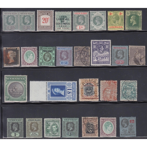 158 - A ten volume British Commonwealth stamp collection, mint and seed all periods, strength in mid perio... 