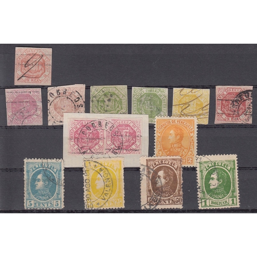 913 - A small group of 14 mint and used early issues, including imperf values postmarked and pen cancelled... 